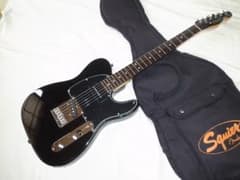 き*ら様 レア超軽量SQUIER STANDARD オールブラック テレキャスタ き*ら様 レア超軽量SQUIER STANDARD オールブラック テレキャスタ