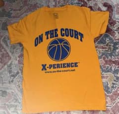 ON THE COURT Tシャツ バスケットボール イエローのサムネイル