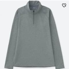 UNIQLO ドライEXウォーム ハーフジップTのサムネイル