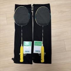 YONEX バドミントンラケット 2本セット　ツアーBP 4UG5 YONEX バドミントンラケット 2本セット ツアーBP 4UG5 - メルカリ