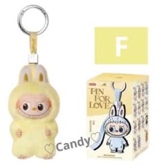 ラブブ イニシャル E⑳D⑲T❹ぬいぐるみ Labubu 【正規品】 ラブブイニシャルLABUBU PIN FOR LOVE ぬいぐるみペンダント X