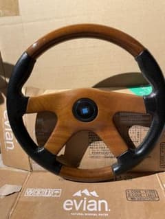 ✩クリスマスセール？！✩ナルディーウッドステアリング！　to-74VW ボス付き クリスマスセール‼️ ナルディーウッドステアリング - メルカリ