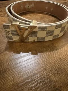 LOUIS VUITTON ダミエ アズール ベルト メンズ - メルカリ