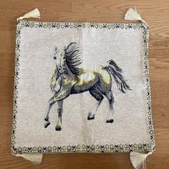 馬柄クッションカバーのサムネイル