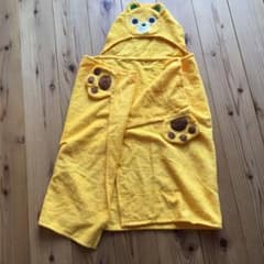 フード付きバスタオルのサムネイル