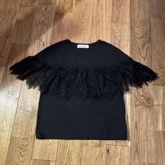レイビームス　レースカットソー　美品ですのサムネイル
