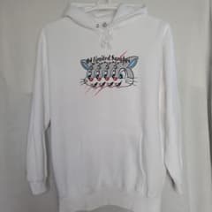 04 Limited Sazabys サイコラビット パーカー ホワイト XLのサムネイル