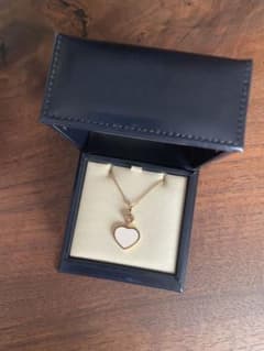 Chopard ハッピーハート ネックレス ローズゴールド ピンクオパールのサムネイル