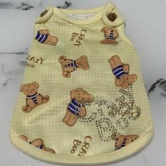 Ａ*様 CRAZY BOO クレイジーブー ペット服 犬服 イエロー xsのサムネイル