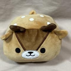 奈良　鹿　もちもち　ミニ　クッション　ぬいぐるみ　シカ　ご当地　お土産