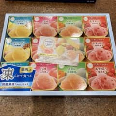 セゾンデュフリュイ　果肉入り凍らせて国産果実シャーベットのサムネイル