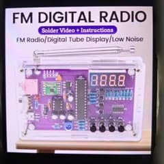 DIY FMラジオ電子工作キットはんだ付87-108MHz未組み立 FM補完放送のサムネイル