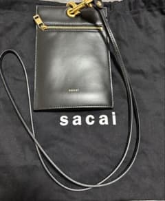 sacai スマホショルダーバッグ ブラックのサムネイル