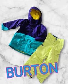 バートンキッズ⭐BURTON⭐スノボウェア上下極美品⭐スノーボードスキー