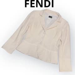 美品】フェンディ FENDI ショート テーラードジャケット - メルカリ
