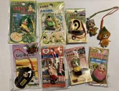 ご当地キューピーストラップ 9個セット（その内7点 新品未使用