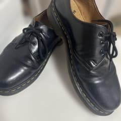 【美品】Dr. Martens 3ホール　革靴のサムネイル