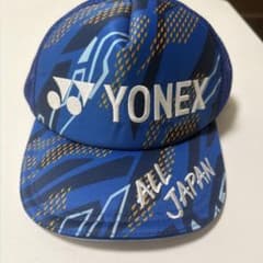 YONEX ALL JAPAN メッシュキャップ YONEX ALL JAPAN メッシュキャップ 総柄 ブルー - メルカリ