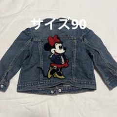 GAP ディズニー　ミニー　デニムジャケット