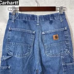 B10w 大人気！carhart カーハート 革タグ ペインター　デニムのサムネイル