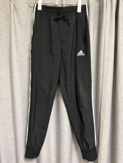 adidas AEROREADY ESS 3S ウーブンパンツ ブラックMサイズのサムネイル