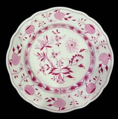 Meissen マイセン /※極稀少色　1級品 レッドオニオン　小皿　プレート Meissen マイセン /※極稀少色 1級品 レッドオニオン 小皿 プレート