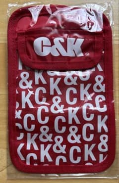 お値下げ商品　C&K ネックストラップ付きポーチのサムネイル