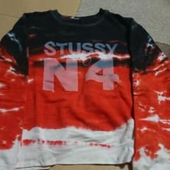 Stussy タイダイ スウェット オレンジのサムネイル