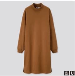 ユニクロ　　モックネックTワンピースのサムネイル