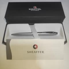 SHEAFFER シルバーボールペン 専用ケース付きのサムネイル