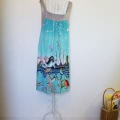 ピースさん専用 美品 tsumori chisato 海 ワンピースのサムネイル