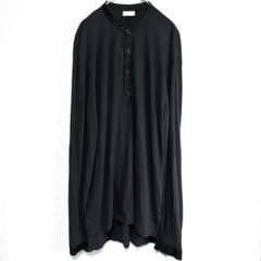 DRIES VAN NOTEN 異素材切替 ヘンリーネック ノーカラーシャツ DRIES VAN NOTEN 異素材切替 ヘンリーネック ノーカラーシャツ - メルカリ