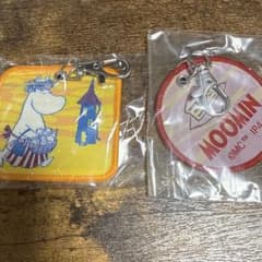 ムーミン 刺繍ワッペン風キーホルダー 2個セットのサムネイル