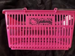 新品未使用 サンリオ キティ レジカゴ ショッピングバスケット ヒョウ