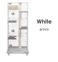 キャットランドケージ スリム PCLC-703  ホワイトのサムネイル