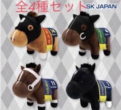 サラブレッドコレクション ぬいぐるみ1の全4種セット サラブレッドコレクション ぬいぐるみ38 全4種セット - メルカリ