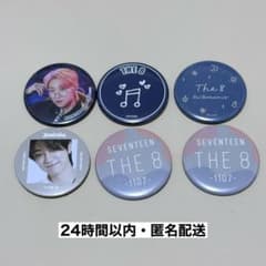 匿名配送 SEVENTEEN セブチ holiday 缶バッジ the8 12個 SEVENTEEN セブチ ミンハオ THE8 缶バッジ - メルカリ