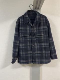 UNIQLO チェック柄 シャツジャケットのサムネイル