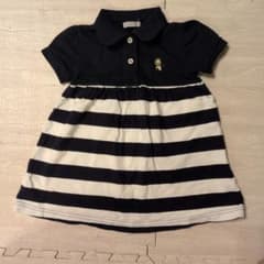 BARNEYS NEW YORK 半袖ワンピース ボーダーのサムネイル
