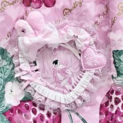 トレカケース レースデコ うさぎ リボン ピンク 白 平成女児 量産型のサムネイル