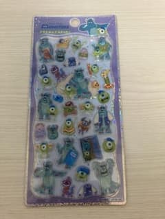 モンスターズインク　プチドロップステッカー　正規品