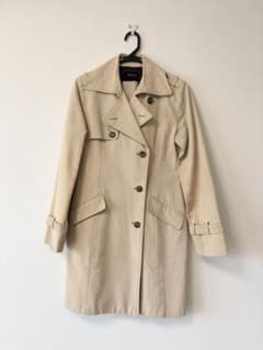 【美品！】トレンチコート レディース Mのサムネイル