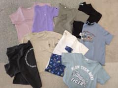 男の子Tシャツ 9枚セット (110cm)のサムネイル