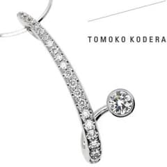 コデラトモコ 小寺智子 ダイヤ ネックレス 0.32ct 0.27ct - メルカリ