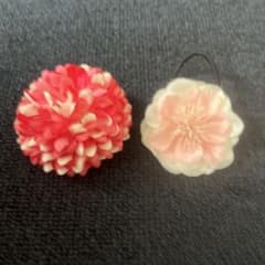 花形ヘアアクセサリー2個セットのサムネイル