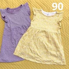 H&M コットンワンピース 2枚セット 夏物のサムネイル