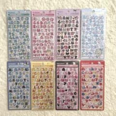 正規品】 ボンボンドロップシール サンリオ moji コンプリート 8種