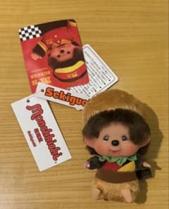 新品タグ付き モンチッチ マクドナルド ハンバーガー ssサイズキー