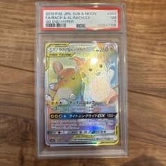 ミ*ル様 ライチュウ&アローラライチュウGX HR SM10a ジージーエンド