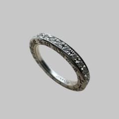 クロムハーツ NTFLリング9号 CHROME HEARTS クロムハーツ NTFLリング 9号 ダイヤモンド - メルカリ